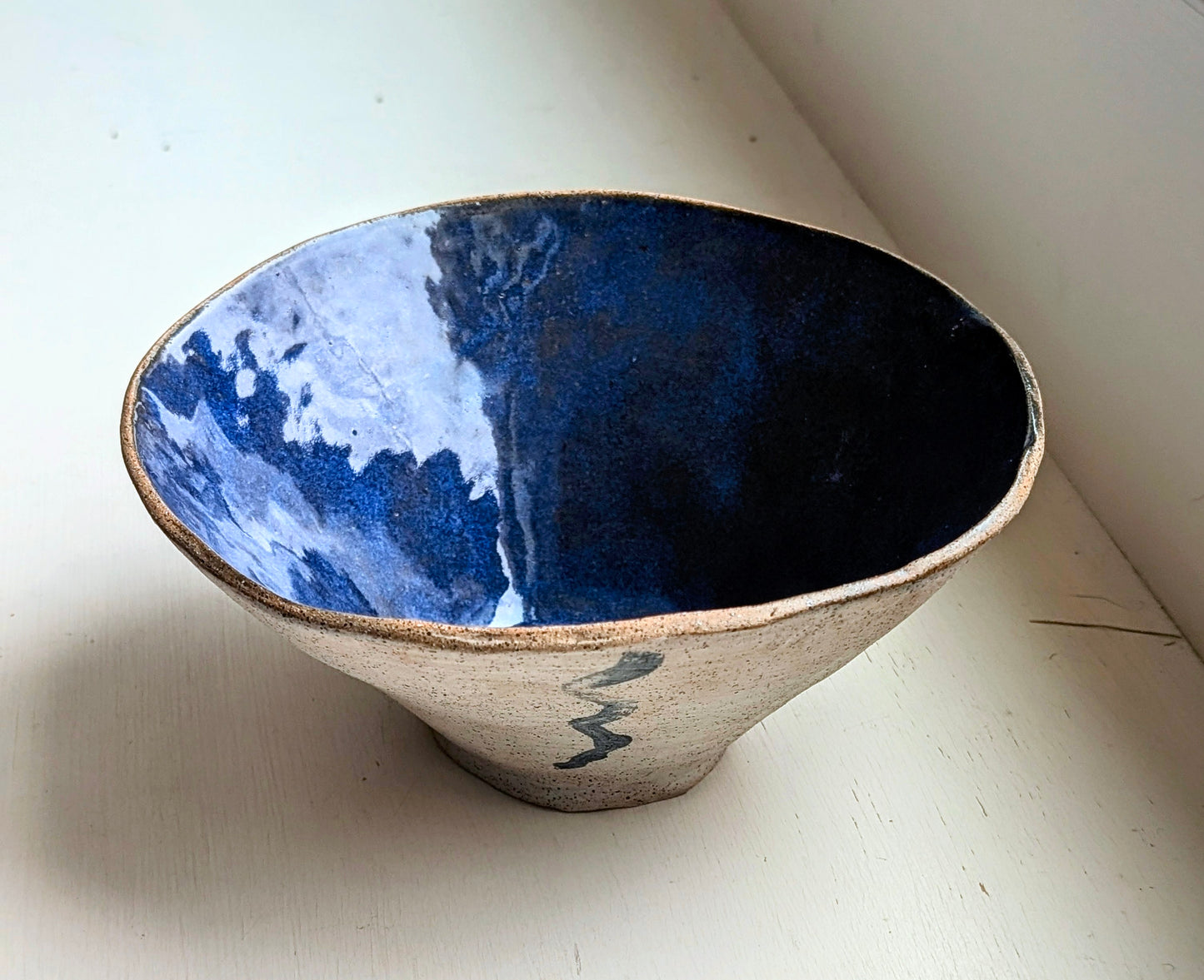 Slip Decorated Ceramic Bowl