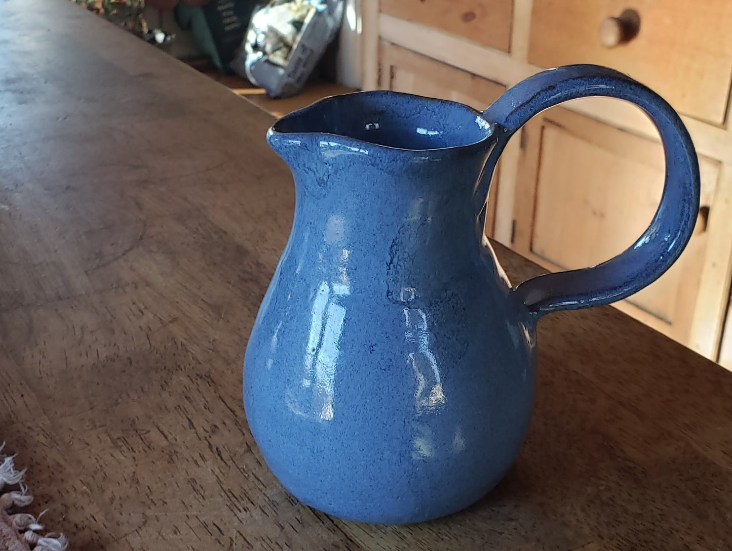 Stonware Gravy Pitcher